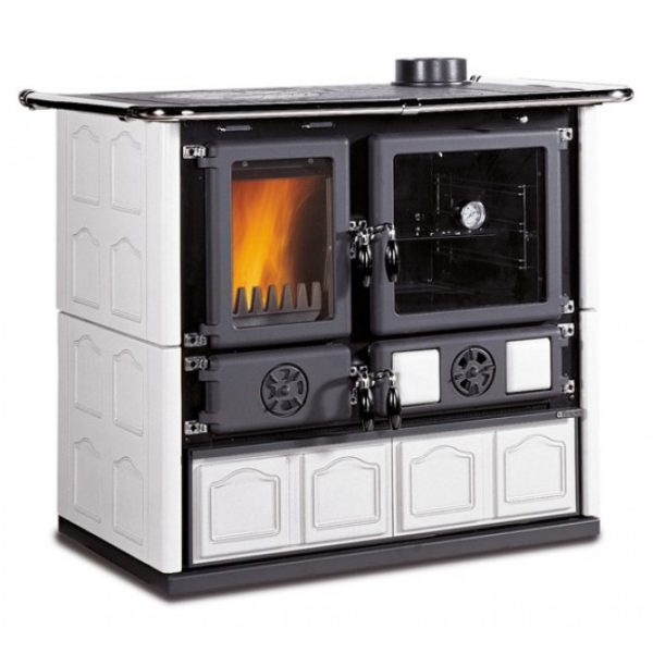 Cuisinière à Bois Rosa 4.0 Maiolica 8kW