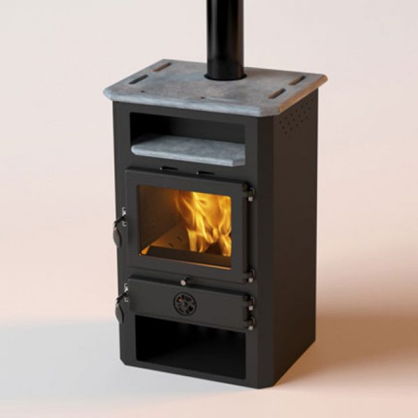Poêle à Bois/Charbon Hydro Thermo In 19kW – Image 3
