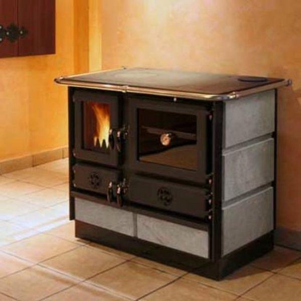 Cuisinière à Bois / Charbon Bouilleur Thermo Magnum Pierre Ollaire 14.3kW – Image 4
