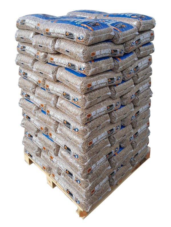 Granulés de Bois WOODSTOCK qualité Premium – 2 Palettes de 66 sacs de 15 kg – Image 2