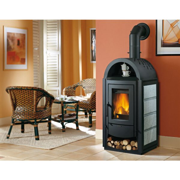Poêle à bois Svezia New BII 12.5kW – Image 4