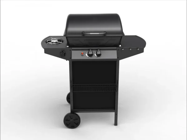 Nario - Barbecue gaz 2 + 1 bruleurs avec ustensiles