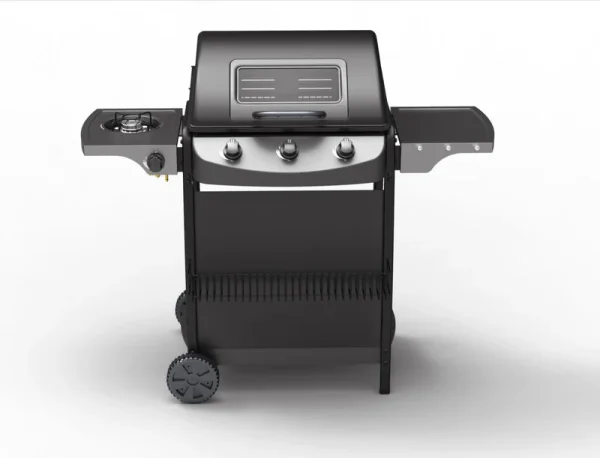 Rado - Barbecue gaz 3 + 1 brûleurs avec ustensiles