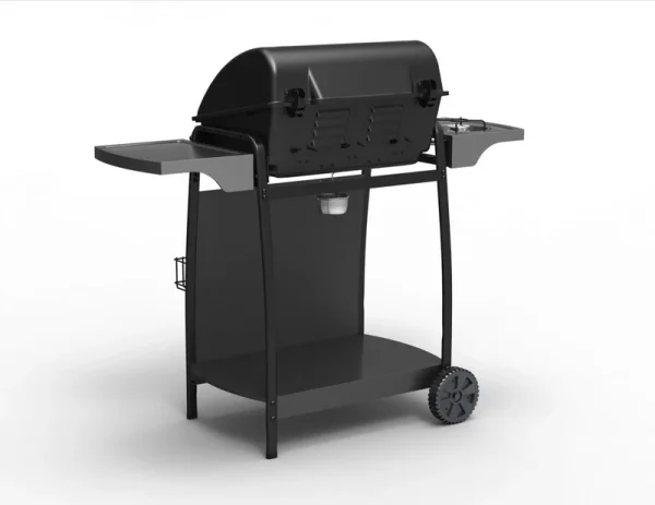 Rado - Barbecue gaz 3 + 1 brûleurs avec ustensiles – Image 4
