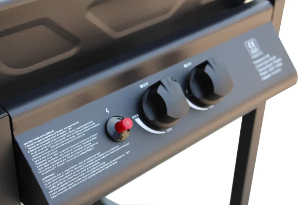 Sailetto - Barbecue à gaz 2 bruleurs avec ustensiles offerts – Image 4