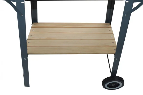 Barbecue mobile au charbon de bois 48 x 28 cm TABARANO – Image 6