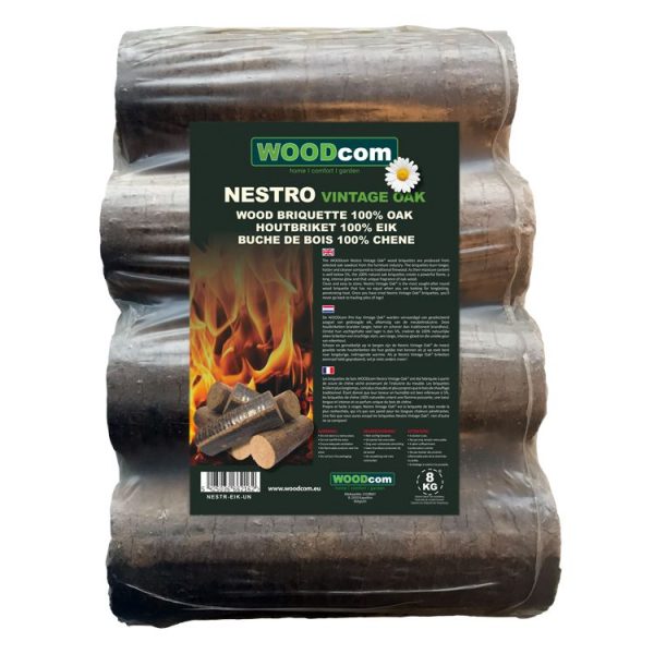 Paquet d’essai de briquettes de bois Nestro Chêne