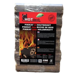 Briquettes de bois Pinikay 100% chêne paquet