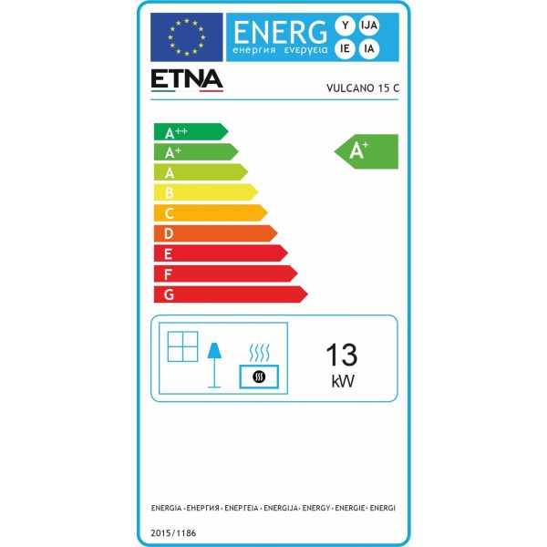 Poêle à granulés canalisable Vulcano 15kW – Image 5