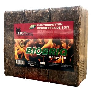 Briquettes de bois BioBriq MegaRuf paquet – 2PCS