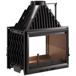 Foyer à bois 700 Double Face Volet - 12 Kw