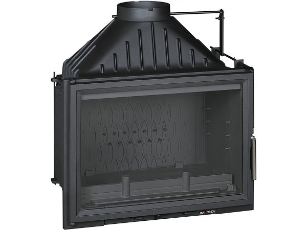 Foyer à bûche 700 Grande Vision volet - 12 Kw