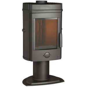 Poêle à bois fonte "Mesnil" Anthracite