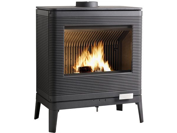 Poêle à bois en fonte "Kazan" 9 kW - Anthracite