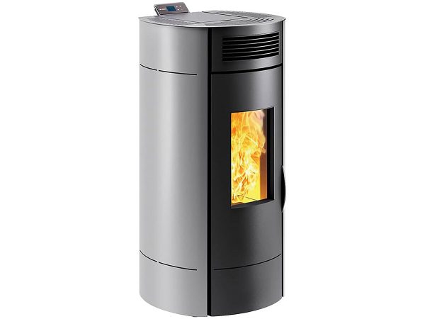 Poêle à granulés Lodi 10 Wi-Fi – Poêle à pellets - 3 à 9,5 kW - Gris