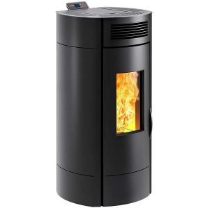 Poêle à granulés Lodi 10 Wi-Fi – Poêle à pellets - 3 à 9,5 kW - Noir