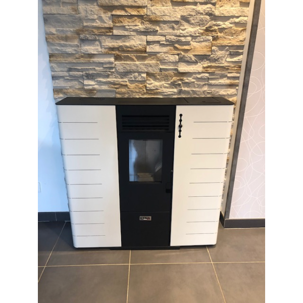 Poêle à granulés Ricanto Canalisable 10kW – Image 5