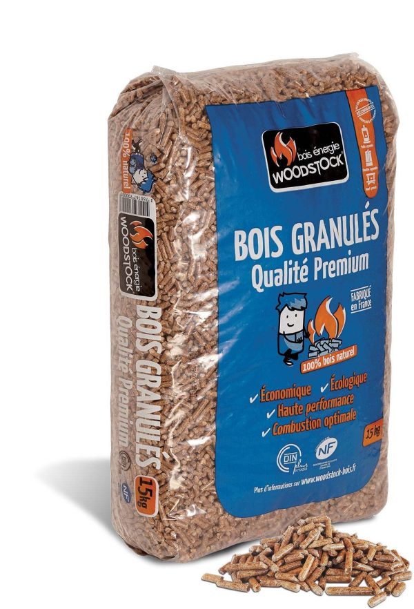 Granulés Woodstock qualité Premium 264 Sacs de 15 KG – Image 3